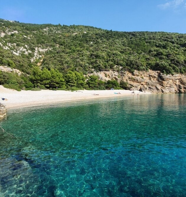 Lubenice beach