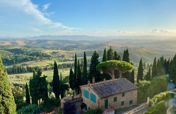 San Gimignano - Siena (return by shuttle)