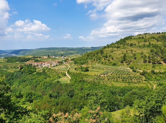 Tiny Central Istrian villages
