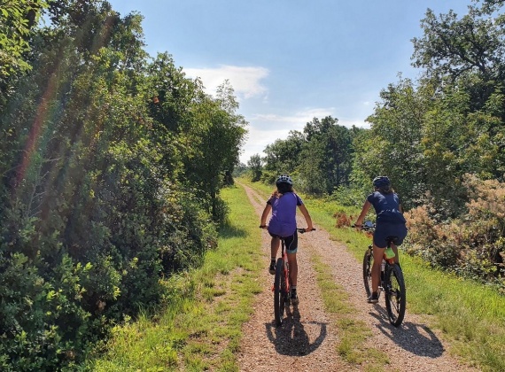 Parenzana railroad turned cycling route