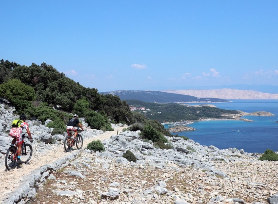 Rab Island coastal trails