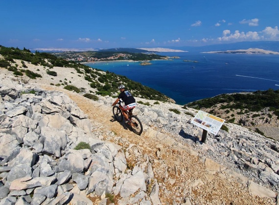Rab Island coastal trails